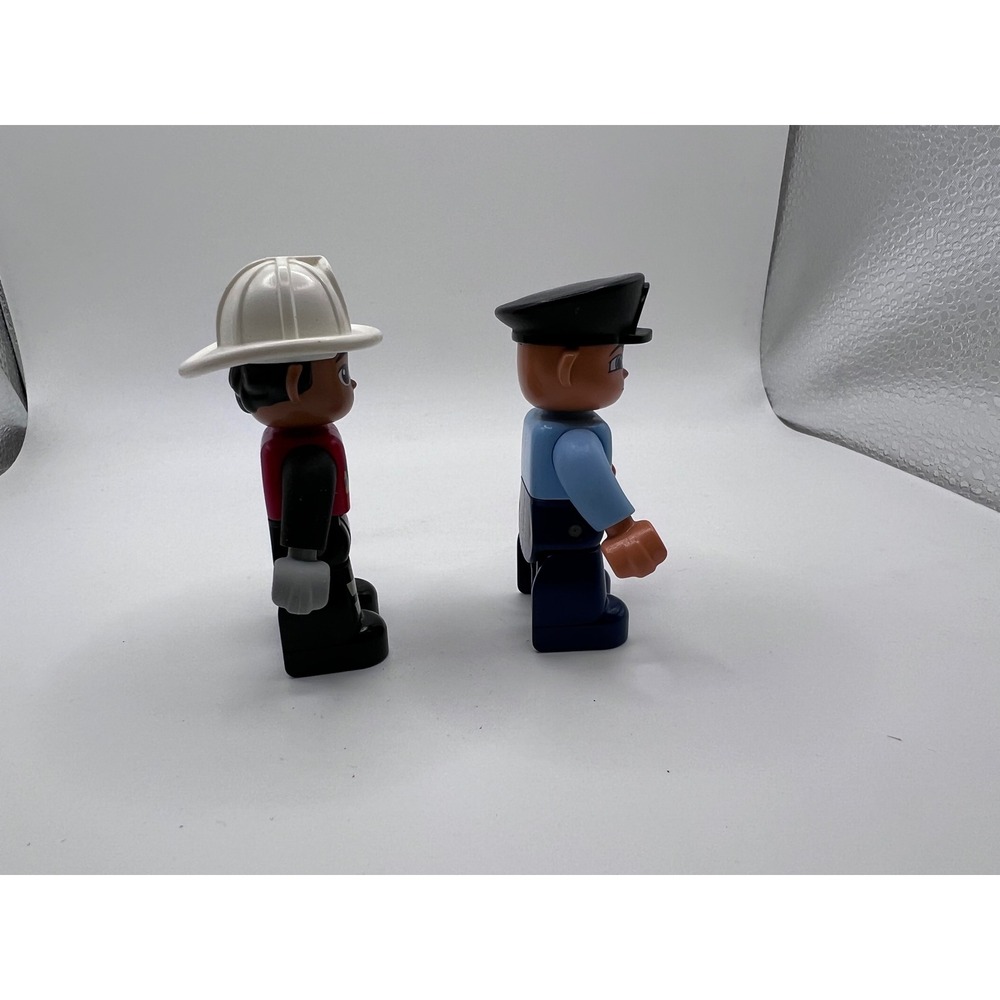 Lego DUPLO Firefighter And Police Officer Figures Community Heroes Toddler Toys - Picture 5 of 7